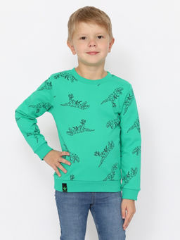 CRB wear/CWKB 63708-37-387 Джемпер для мальчика,зеленый/Ex.Cherubino  фото 4