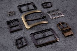 Пряжка GB 1616 Пряжка Micron 60 x 50 мм 1 шт. №07 матовый черный никель