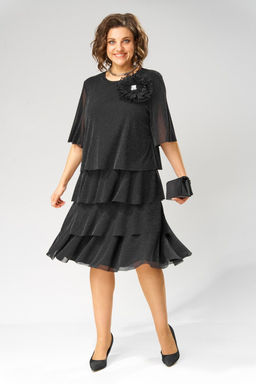Платье Svetlana Style 2184 черный блеск