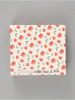 Цена за 2 шт. Коробка подарочная самосборная For you, 20×18×5 см, с лентой