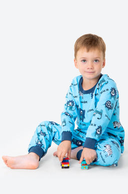 Хлопковая пижама для мальчика Bonito  фото 3