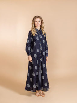 Платье (хлопок) №25-583-1 (Лето-2025) - Ганг фото 3