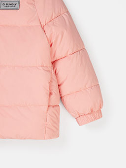 Куртка демисезонная дутая "Персик"