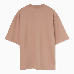 Футболка мужская из органического хлопка MINAKU REGULAR FIT: бежевая, р-р 44