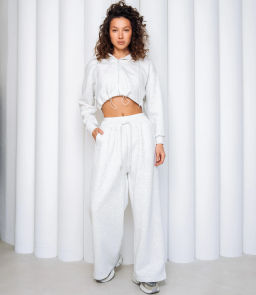 Спортивный костюм #КТ6001 (7), светло-серый меланж