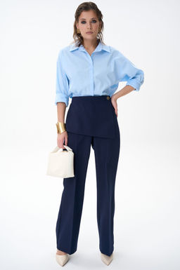 Брюки Агния (черника) - Эльза фото 17