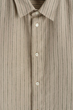 CAMISA DE LINO RELAXED FIT - H&m фото 4