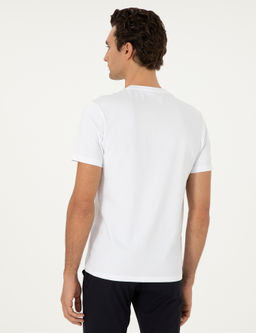 Белая стройная мата