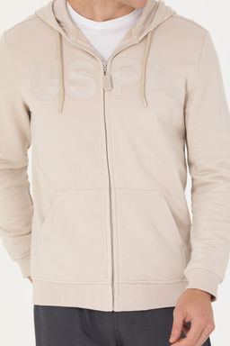 U. S. Polo Assn / Мужской бежевый свитшот - U.s. polo assn фото 26