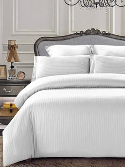 КПБ Страйп-Сатин Евро  (БЕЛЫЙ)