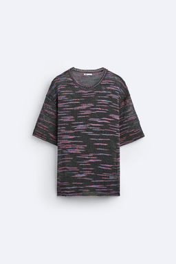 BUKUMLU DOKULU TRIKO T-SHIRT - Zara фото 7