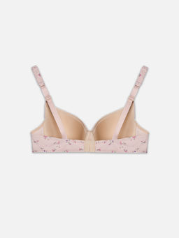 Бюстгальтер макси женский бежевый с цветочным принтом - Mark formelle фото 9