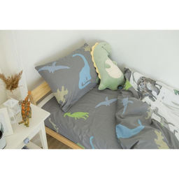 Постельное белье Этель 1,5 сп Just dino 143х215 см, 150х214 см, 50х70 см -1 шт  фото 8