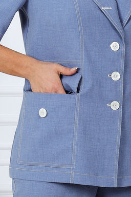 Платье Ninele 7431-Р темно-синий - Mira fashion фото 1640