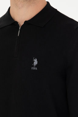 U. S. Polo Assn / Мужской черный свитер - U.s. polo assn фото 28