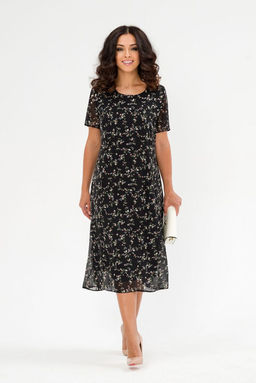 Платье с жакетом Марселла (50-56) - Serenada фото 9