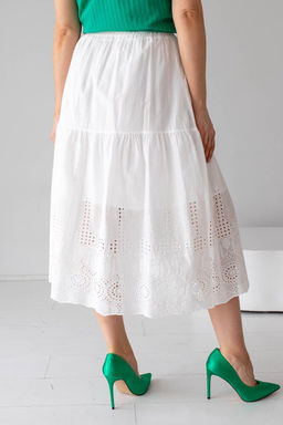Юбка МЮ-959 белый - Took a look фото 4