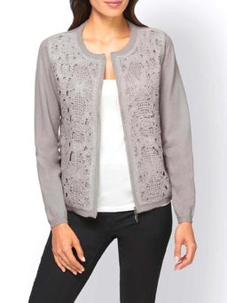 Кардиган, светло-серый - Ashley brooke фото 3