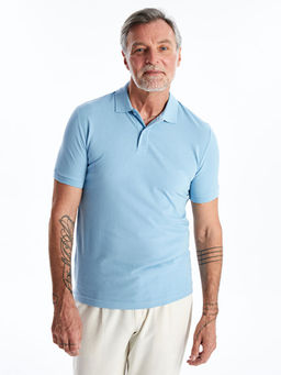 Polo Yaka K?sa Kollu Pike Erkek Ti??rt