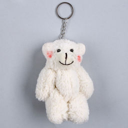 Мягкая игрушка Мишутка на подвесе, цвет МИКС - Simaland фото 2