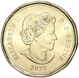 Монета 1 доллар 2022 года Канада Оскар Питерсон (Цветное покрытие)