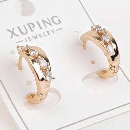 XUPING Серьги с замком кольцо арт. 18 1010 (id 278342)