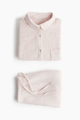 Camisa y pantal?n corto de pijama - H&m фото 15