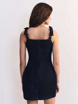 Джинсовое мини платье ZR2605092359-106 / Zarina