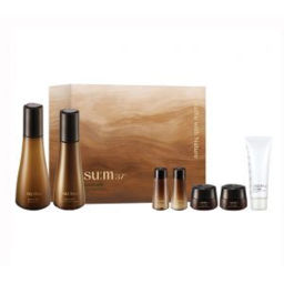 Набор интенсивных антивозрастных средств SU:M37 Fermentalift Gift Set Kit 7pcs, Cleansing Foam 40ml+Toner 20ml+Emulsion 20ml+Serum 6ml+Eye Cream 10ml+ Cream 10ml+Essence 12ml