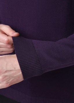 CLE Джемпер муж. 654350ха т.фиолетовый - Clever wear фото 3