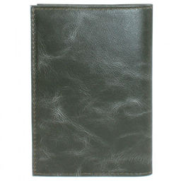 Обложка для автодокументов Croco-АВ-100 н/к, зеленый тем пулл-ап (205) 207661  фото 2