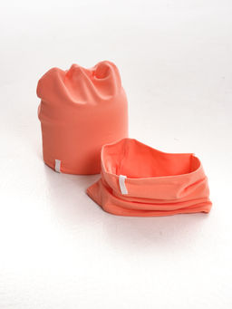 Комплект (шапка+снуд) UD 3017 коралловый