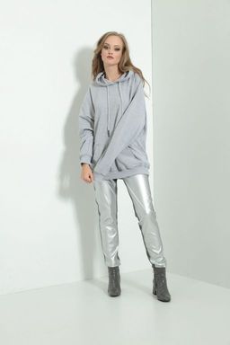 Брюки AMORI 5121 серебро  фото 2