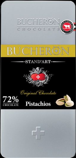 BUCHERON. Standart. Горький с фисташками 100 гр. жест.банка
