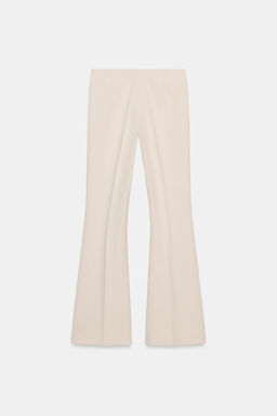 PANTAL?N FLARE COSTURAS LATERALES / Crudo - Zara фото 8