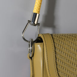 Ручка для сумки, 57 см, жёлтая