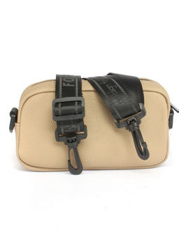 Сумка женская натуральная кожа GU 2066-8200. 1отд,  плечевой ремень,  бежевый 255266 - Adelia фото 8