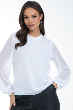Блуза Волшебный шифон (вайт)