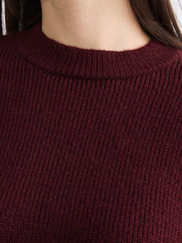 Bisiklet Yaka Kad?n Triko Kazak