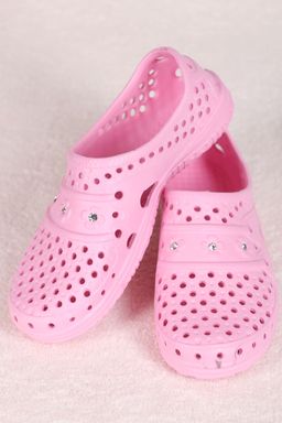 Тапочки для купания розовые