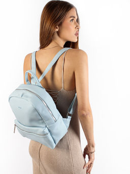 LACCOMA рюкзак Скарлет-Н2005-голубой эко кожа хлопок