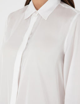 Ekru Comfort Fit Saten G_mlek - Pierre cardin фото 7