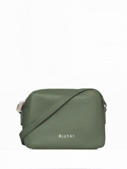 Женская кожаная сумка Richet 2611LN 956 Зеленый