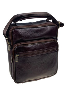 Сумка мужская из натуральной кожи, цвет коричневый