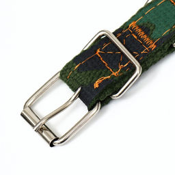 Ошейник брезентовый двухслойный Камуфляж, 52 х 2 см - Пижон фото 5