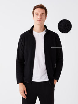 Dik Yaka Uzun Kollu Erkek Polar H?rka