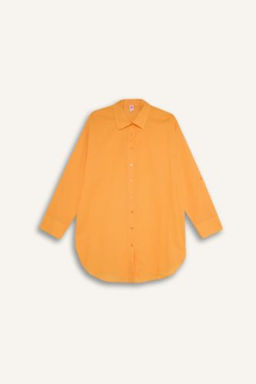 Fall in Love Regular Fit Pamuklu Plaj Gomlegi