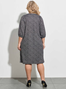 Платье 0218-2 чёрный кварц - Dora фото 10