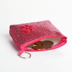 Цена за 2 шт. Кошелёк детский «Блёстки» Выбражулька, маленький, монетница, МИКС