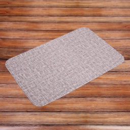 Цена за 3 шт. Салфетка плетеная 30*45см "Natural", серая